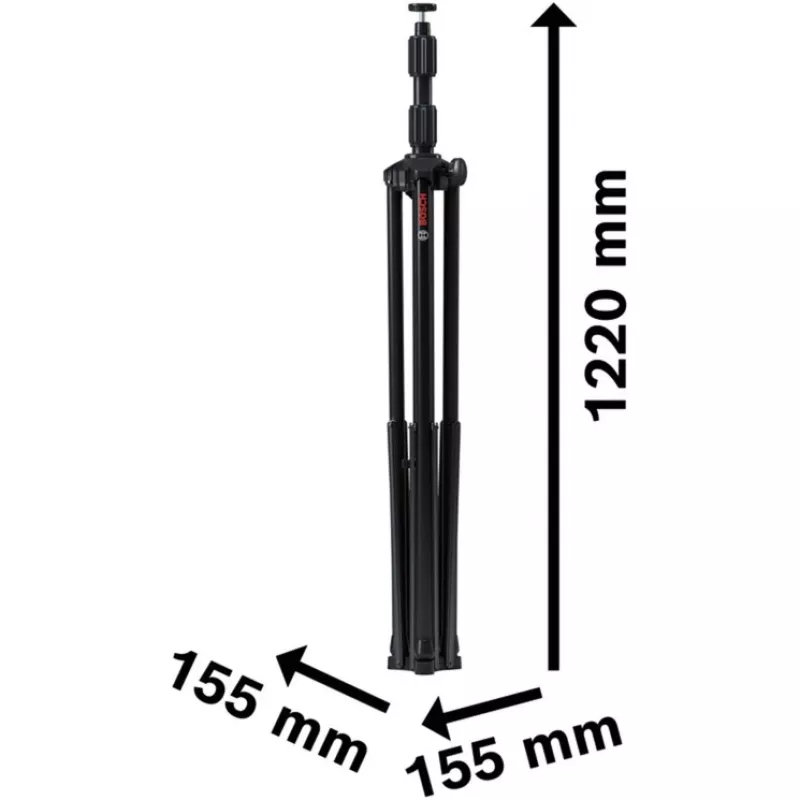 Bosch būvniecības apgaismojuma statīvs GLT 300-40 Professional (melns, 5/8 collu vītne M10) 06188000MT