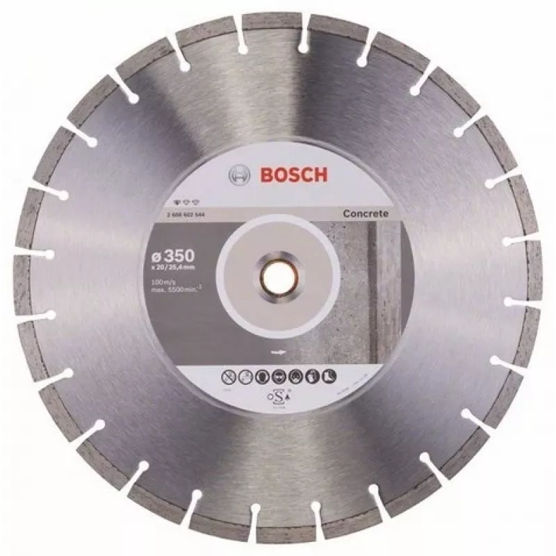 BOSCH Dimanta griešanas disks 350x25.4 mm Segmentēts betonam