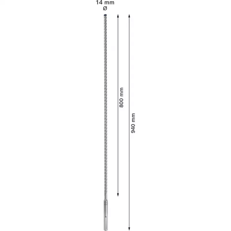 Bosch Expert SDS-max-8X āmura urbis 14x940mm betonam, mūrim, dzelzsbetonam 2608900210