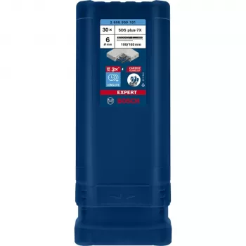 BOSCH EXPERT SDS plus-7X āmura urbis 6mm 100mm darba garums 30 gabalu komplekts