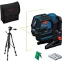 Bosch GCL 12V-50-22 CG Professional kombinētais lāzera komplekts ar RM 20 stiprinājumu, BT 150 statīvu, 2.0Ah akumulatoru, lādētāju un L-BOXX 0601066S01