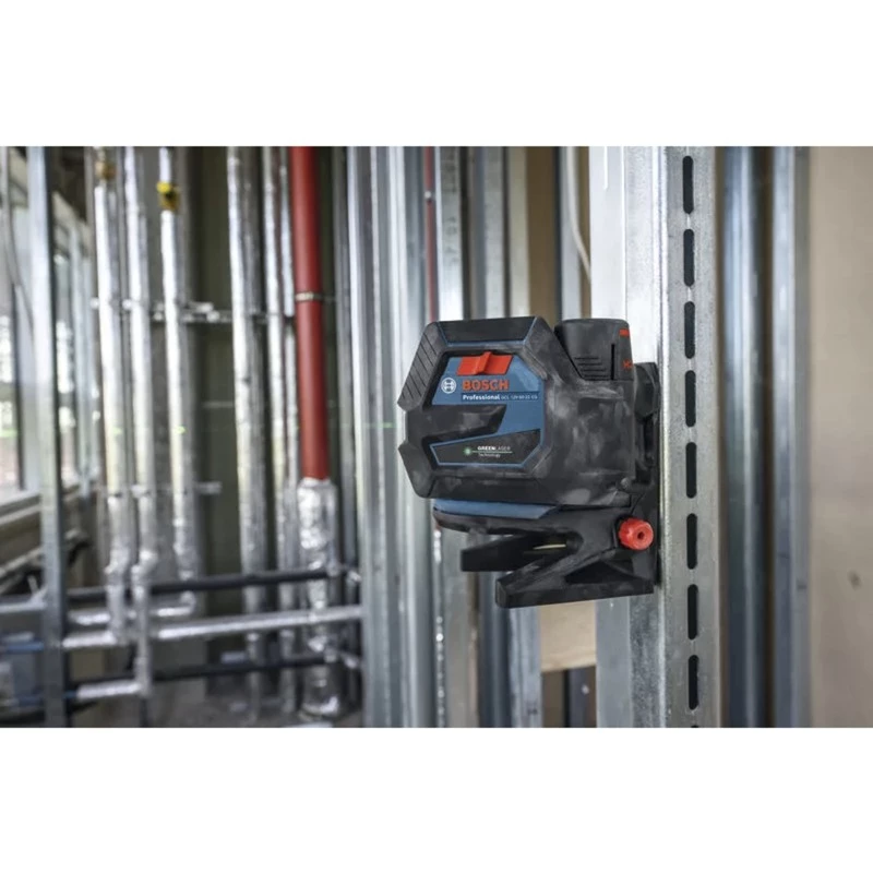Bosch GCL 12V-50-22 CG Professional bezvadu kombinētais lāzers (zils/melns, zaļas lāzera līnijas un svērtenes punkti, iekļauts RM 20 rotējošais stiprinājums)
