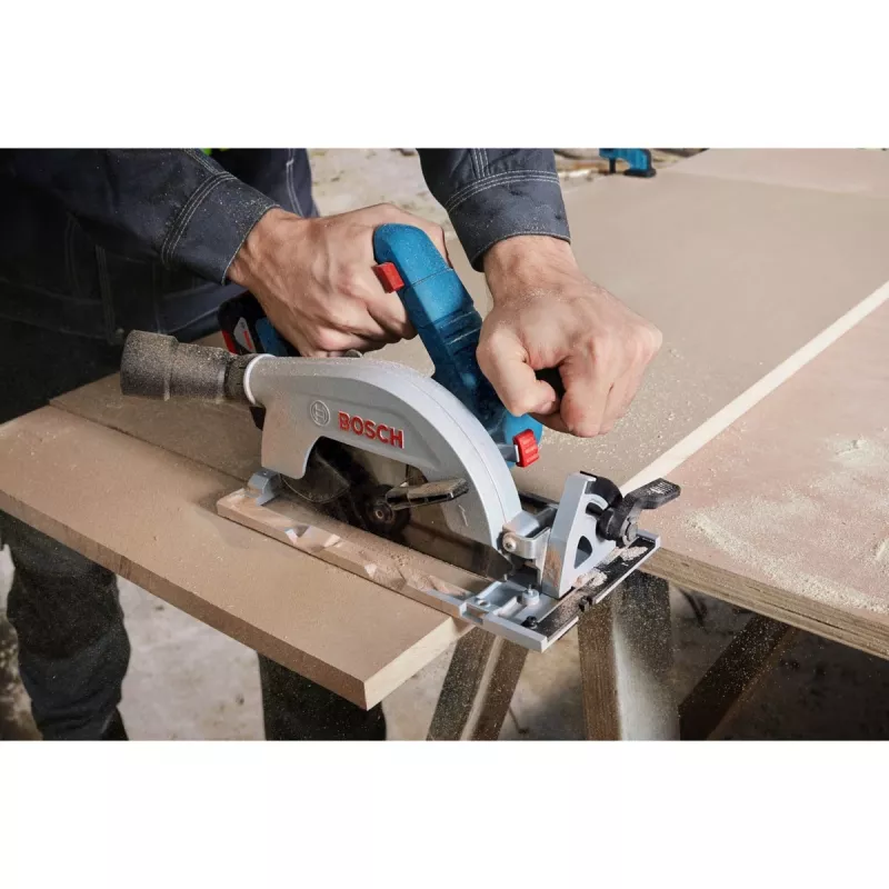 Bosch GKS 18V-57-2 Professional bezvada ripzāģis Solo (asmens 165 mm, 18 V, bezsuku, L-BOXX)