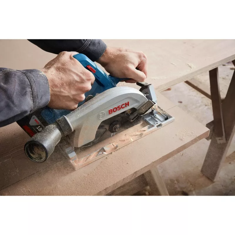 Bosch GKS 18V-57-2 Professional bezvada ripzāģis Solo (asmens 165 mm, 18 V, bezsuku, L-BOXX)