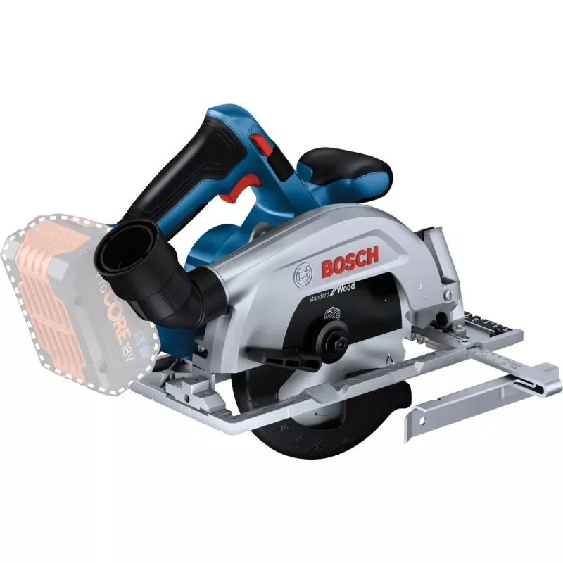 Bosch GKS 18V-57-2 Professional bezvada ripzāģis Solo (asmens 165 mm, 18 V, bezsuku, L-BOXX)