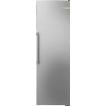 Bosch GSN36AICM Brīvi stāvošs augšējais saldētājs, 242 L, NoFrost, nerūsējošā tērauda izskats