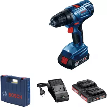 Bosch GSR 180 LI Professional bezvadu urbjmašīna/skrūvgriezis 18V 2x2.0Ah Li-Ion