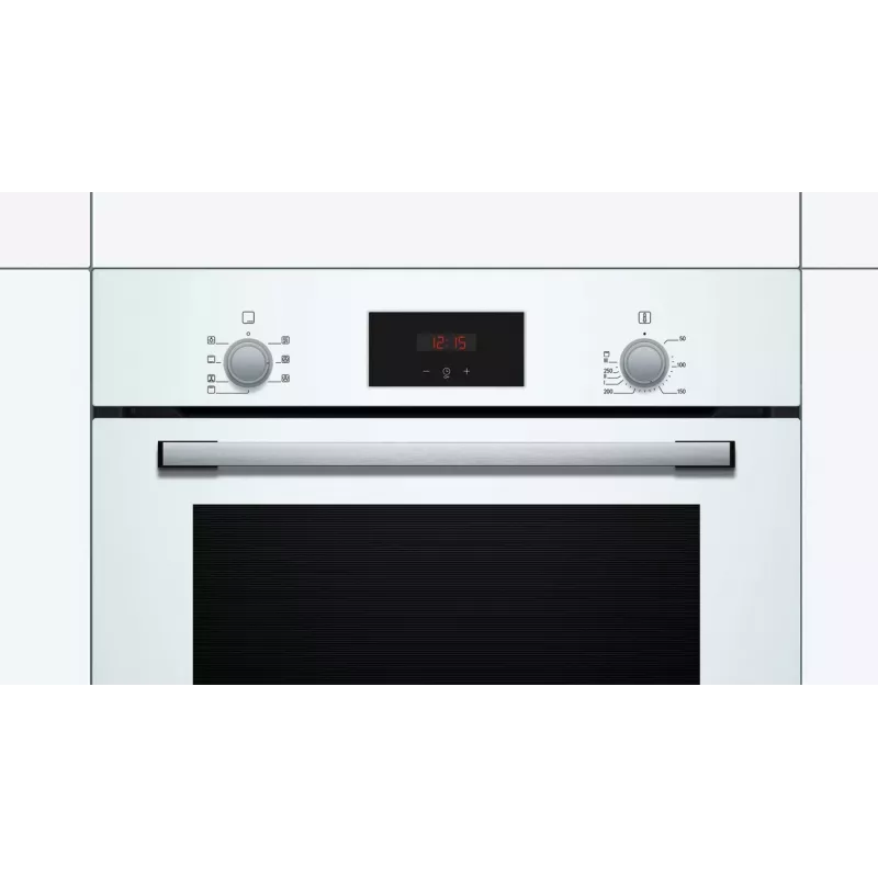 Bosch HBF113BV1S Iebūvējamā elektriskā cepeškrāsns, 66L, Nerūsējošais tērauds