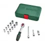 Bosch Home and Garden 1/4 collu sprūdrata komplekts, 27 daļas (1600A02BY0)