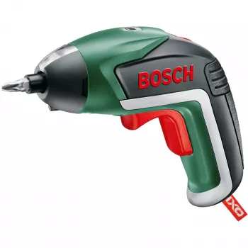 Bosch IXO 5 bezvadu skrūvgriezis ar 32 daļu uzgaļu komplektu, 3,6 V Li-Ion 1,5 Ah, zaļš/melns