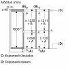 Bosch KBN96SDD0 French Door Ledusskapis ar Saldētavu, NoFrost, 605L, Energoefektivitātes klase D, Nerūsējošais tērauds/Sudrabs
