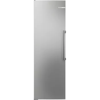 Bosch KSN36AICM Brīvi stāvošs ledusskapis ar saldētavu, 302L, NoFrost, Inox-look, Energoefektivitātes klase C