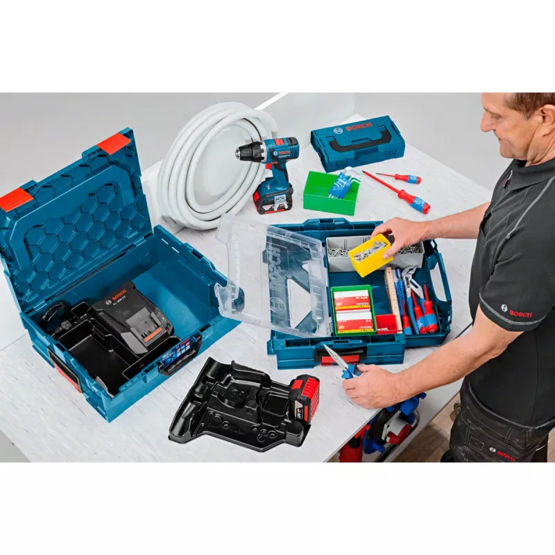 BOSCH L-BOXX Ieliktnis GKS 18V-68-2 un EXKS 18V-68GX (Melns, L-BOXX 238)