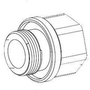 Bosch MIC Series M25 uz 3/4 collu NPT kabeļu adapteris (MIC-M25XNPT34)
