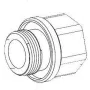 Bosch MIC Series M25 uz 3/4 collu NPT kabeļu adapteris (MIC-M25XNPT34)