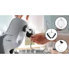 Bosch MUM58359 virtuves kombains rubīnsarkans/sudrabs 1000W 3.9L nerūsējošā tērauda bļoda