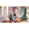 Bosch MUM58359 virtuves kombains rubīnsarkans/sudrabs 1000W 3.9L nerūsējošā tērauda bļoda