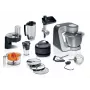 Bosch MUM58359 virtuves kombains rubīnsarkans/sudrabs 1000W 3.9L nerūsējošā tērauda bļoda