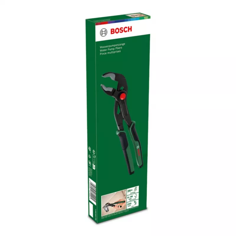 Bosch Power Tools 1600A032V9 Ūdenssūkņa knaibles 250 mm (Melns/Zaļš)