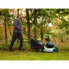 BOSCH POWERTOOLS Bezvadu zāles pļāvējs GRA 18V2-46SP Professional, 36V (2x18V), Zils, 2x 5,5 Ah litija-jonu akumulators, lādētājs