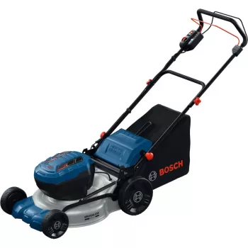 BOSCH POWERTOOLS Bezvadu zāles pļāvējs GRA 18V2-46SP Professional, 36V (2x18V), Zils, 2x 5,5 Ah litija-jonu akumulators, lādētājs