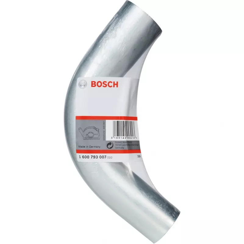 BOSCH POWERTOOLS Putekļu nosūkšanas līkums 35mm ēvelēm, oriģināls Bosch rezerves daļa