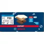Bosch PowerTools Expert M480 Net Slīpēšanas Disks 125 mm, Graudu K80 (50 Gabali, Ekscentriskajiem Slīpmašīnām)