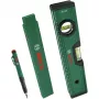 Bosch PowerTools marķēšanas komplekts, 3-daļīgs (zaļš/melns) – dziļurbuma marķieris, universālais marķieris un galdnieka zīmulis