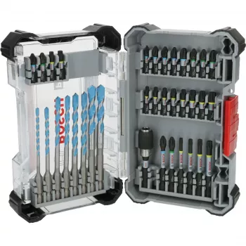 Bosch PRO Impact and Multi Set 35 gabalu skrūvgriežu uzgaļu komplekts 2608521U82