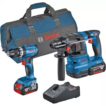 Bosch Professional 18V ProCORE startera komplekts 2x4.0Ah + GAL 18V-40 lādētājs 0615A50039
