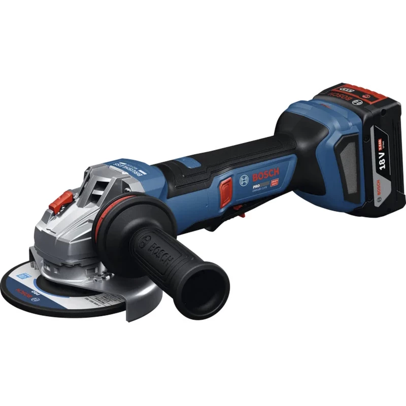 BOSCH Professional GWS 18V-11PS Bezvada Leņķa Slīpmašīna 125mm 18V Solo (Tikai Instruments) L-BOXX