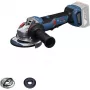 Bosch Professional GWS 18V-11PS Bezvada Leņķa Slīpmašīna 18V 125mm Zils/Melns Instruments Bez Akumulatora