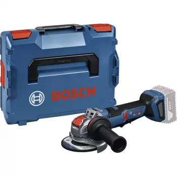 Bosch Professional GWX 18V-11PS Bezvadu Leņķa Slīpmašīna Solo, 18V, 125mm, X-LOCK, Zils/Melns, bez Akumulatora un Lādētāja