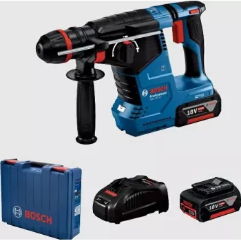 BOSCH Rotācijas āmurs GBH 187-LI 2.4J 2x5.0Ah One Chuck