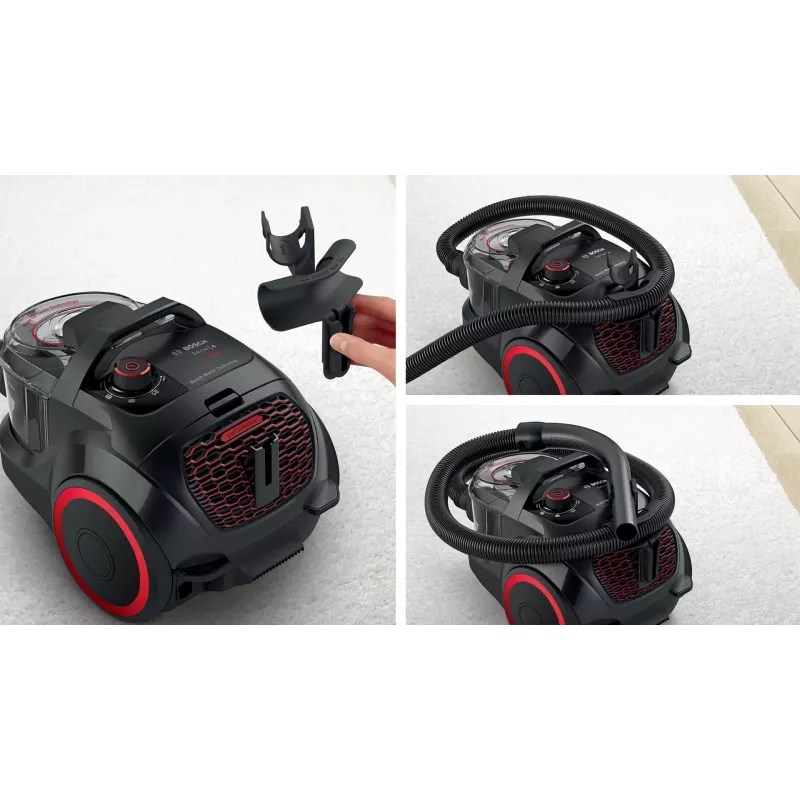 Bosch Serie 4 ProPower BGS21POW2 Bezputekļu tvertnes putekļsūcējs 700W 2L Melns