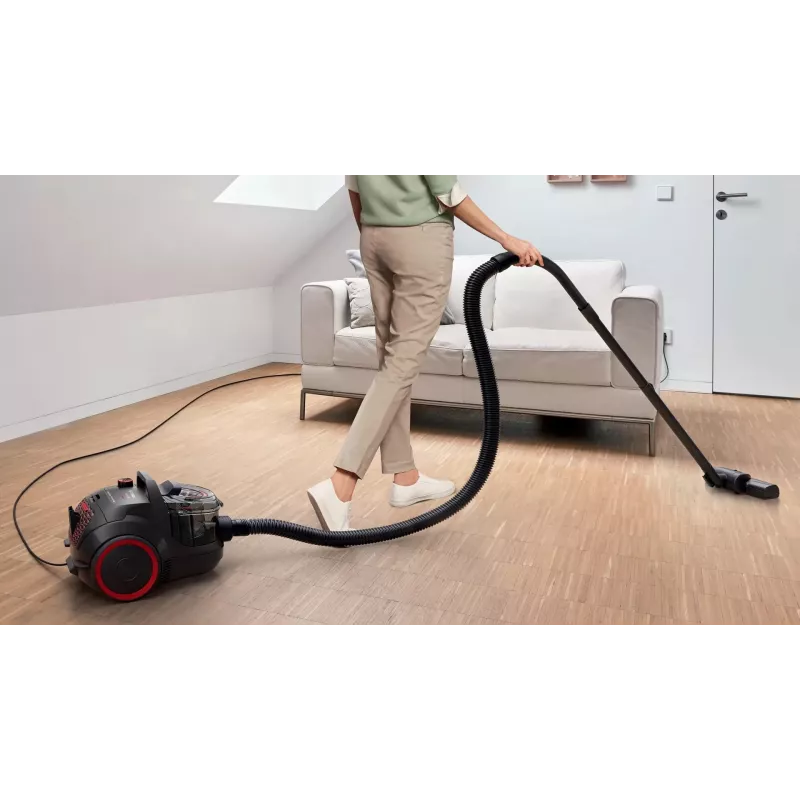 Bosch Serie 4 ProPower BGS21POW2 Bezputekļu tvertnes putekļsūcējs 700W 2L Melns