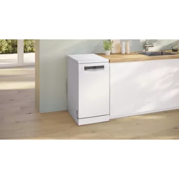 Bosch SPS4HMW13E Brīvi stāvoša trauku mazgājamā mašīna, 9 komplekti, energoklase C, 45 cm, balta