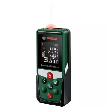 Bosch UniversalDistance 40C lāzera attāluma mērītājs ar Bluetooth, 40 m diapazons, krāsu displejs, IP54 06036721Z0