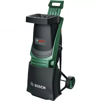 BOSCH UniversalShredder Bezvadu Dārza Smalcinātājs, 36V (2x18V-25), 2x 4.0Ah Li-Ion Akumulatori, Zaļš/Melns, POWER FOR ALL ALLIANCE