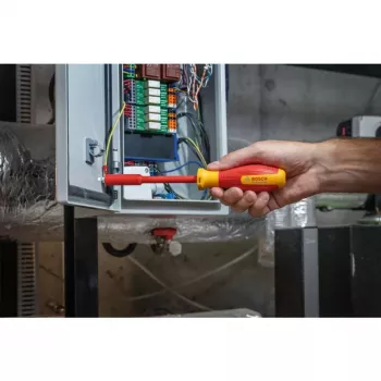 Bosch VDE izolētu skrūvgriežu komplekts 1600A02NF3, 7 daļas, sprauds/Phillips/Pozidriv, 1000V, IEC 60900