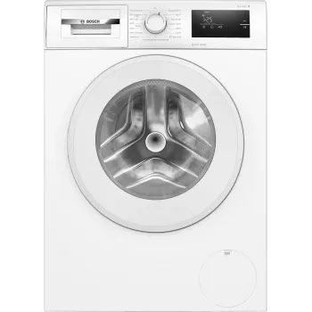 Bosch WAN2408LSN Brīvi stāvoša priekšējās ielādes veļas mazgājamā mašīna, 8 kg, 1200 apgr./min, energoklase C, balta