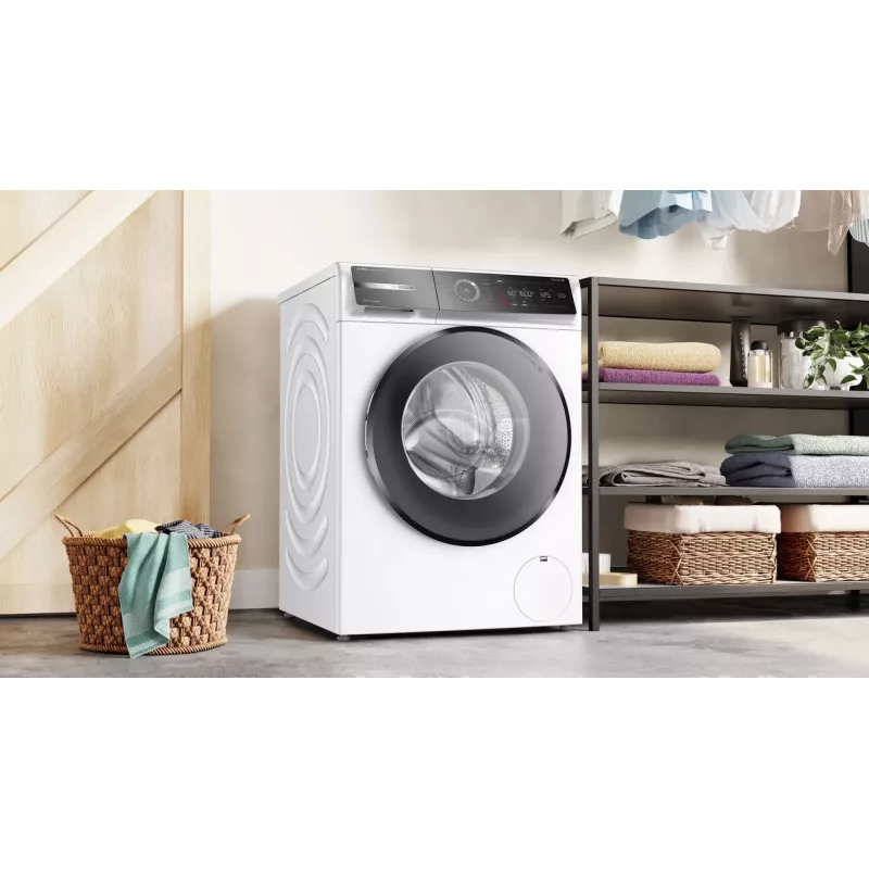 Bosch WGB266A0SN Priekšējās ielādes veļas mazgājamā mašīna, 10 kg, 1600 apgr./min, A energoklase, balta