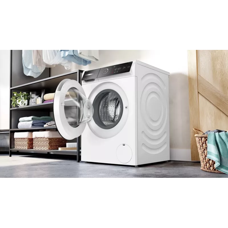Bosch WGB266A0SN Priekšējās ielādes veļas mazgājamā mašīna, 10 kg, 1600 apgr./min, A energoklase, balta
