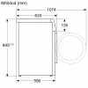 Bosch WGH256AESN Veļas mazgājamā mašīna, 10 kg, 1600 apgr./min, Balta
