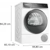 Bosch WQB246DLSN 9 kg veļas mazgājamā mašīna ar i-DOS un Home Connect