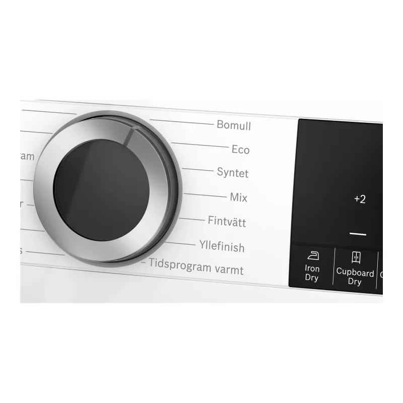 Bosch Serie 6 WQG2420PSN veļas žāvētājs ar siltumsūkni, 9 kg, D, 62 dB