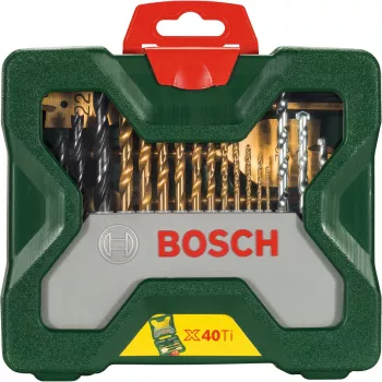 Bosch X-Line TiN 40 gabalu universālais urbju un skrūvgriežu uzgaļu komplekts 2607019600