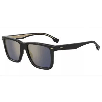 BOSS BOSS1317S807 Saulesbrilles Vīriešu Taisnstūra Acetāta Rāmis UV400