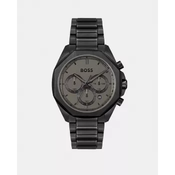 BOSS Vīriešu Skymaster hronogrāfa pulkstenis 1514016 44mm Nerūsējošais tērauds Zils ciparnīca