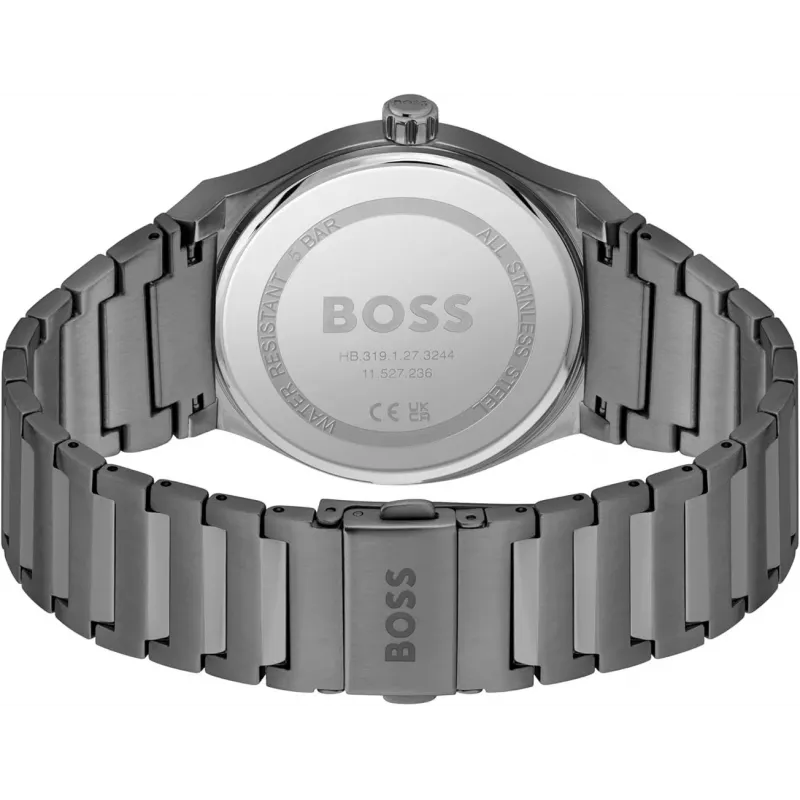 BOSS Vīriešu Skymaster hronogrāfa pulkstenis 1514078 41mm Zils ciparnīca Nerūsējošais tērauds